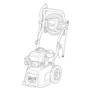 BRIGGS AND STRATTON 020686-01 Pressure Washer - Equipment Model Image